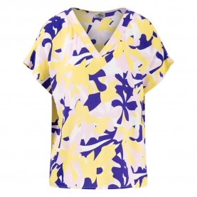 дамски,блузи,дамски,ризи,fynch,hatton,flower,short,sleeve,blouse,summer,lavender,(purple)