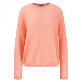 блуза,дамски,пуловери,дамски,плетени,дрехи,fynch,hatton,hairy,solid,sweater,neon,papaya,(orange)
