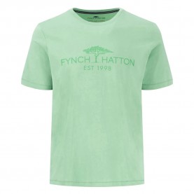 тениска,мъжки,тениски,fynch,hatton,logo,short,sleeve,t,shirt,turf,green,(green)