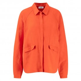 Яке Fynch hatton Linen Mix jacket - Orange (Summer Red) яке,мъжки,якета,дамски,якета,и,палта,fynch,hatton,linen,mix,jacket,orange,(summer,red)