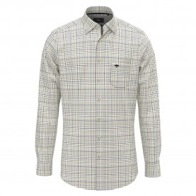 карирана,риза,мъжки,ризи,fynch,hatton,oxford,combi,checks,long,sleeve,shirt,beige