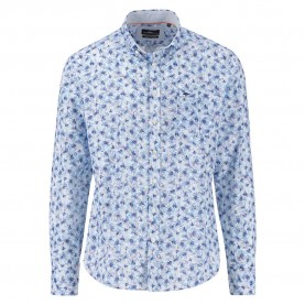 риза,с,дълъг,ръкав,мъжки,ризи,fynch,hatton,premium,flower,prints,long,sleeve,shirt,strong,blue,(blue)