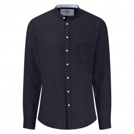 риза,с,дълъг,ръкав,мъжки,ризи,fynch,hatton,premium,linen,long,sleeve,shirt,blue,(navy)