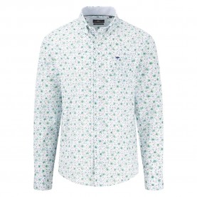 риза,с,дълъг,ръкав,мъжки,ризи,fynch,hatton,premium,flower,prints,long,sleeve,shirt,white