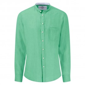 риза,с,дълъг,ръкав,мъжки,ризи,fynch,hatton,premium,linen,long,sleeve,shirt,turf,green,(green)