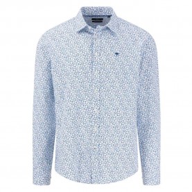 риза,с,дълъг,ръкав,мъжки,ризи,fynch,hatton,prints,on,structure,long,sleeve,shirt,blue