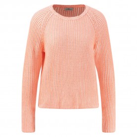 блуза,дамски,пуловери,дамски,плетени,дрехи,fynch,hatton,plated,cotton,sweater,orange,(neon,papaya)