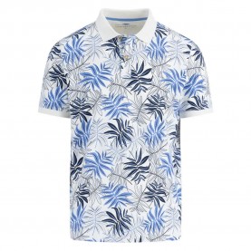 мъжки,блузи,с,яка,fynch,hatton,slub,aop,short,sleeve,polo,white