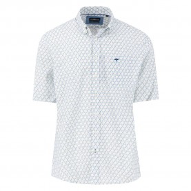 риза,с,къс,ръкав,мъжки,ризи,fynch,hatton,seasonal,combi,print,short,sleeve,shirt,turf,green,(white)