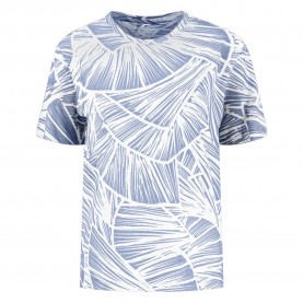 тениска,дамски,тениски,fynch,hatton,slub,aop,shell,short,sleeve,t,shirt,summer,lavender,(blue)