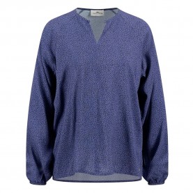дамски,блузи,дамски,ризи,fynch,hatton,slit,dots,long,sleeve,blouse,blue,purple,(blue)
