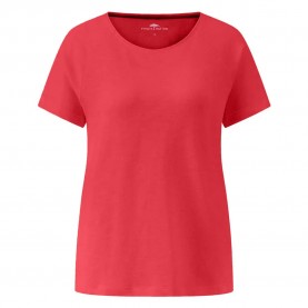 тениска,дамски,тениски,fynch,hatton,slub,structure,short,sleeve,t,shirt,summer,red,(red)