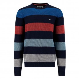 блуза,мъжки,пуловери,fynch,hatton,striped,structure,sweater,blue