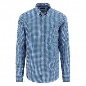 карирана,риза,мъжки,ризи,fynch,hatton,small,check.,b.d,long,sleeve,shirt,blue,(strong,blue)