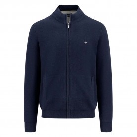 блуза,мъжки,пуловери,fynch,hatton,structure,full,zip,sweater,blue