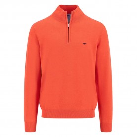 блуза,мъжки,пуловери,fynch,hatton,superfine,half,zip,sweater,poppy,red,(orange)