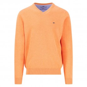 блуза,мъжки,пуловери,fynch,hatton,superfine,v,neck,sweater,orange,(sunny,orange)