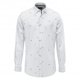 риза,с,дълъг,ръкав,мъжки,ризи,fynch,hatton,tree,print,long,sleeve,shirt,white