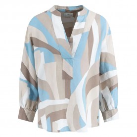 туника,дамски,блузи,дамски,ризи,fynch,hatton,tunic,colorful,linen,mix,long,sleeve,blouse,multicolor,(summer,lavender)