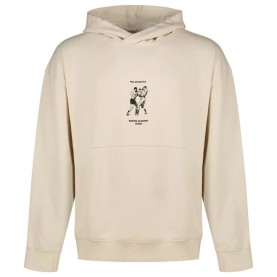 суичър,мъжки,пуловери,hugo,duwrestie,10272808,01,hoodie,natural,(beige)