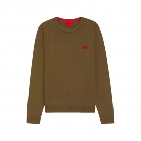 блуза,мъжки,пуловери,hugo,san,cassius,10243453,01,sweater,green,(open,green)