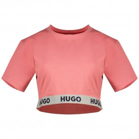 тениска,дамски,тениски,hugo,sporty,logo,10262204,01,short,sleeve,t,shirt,light,pastel,red,(pink)