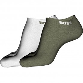 чорапи,мъжки,чорапи,boss,uni,colors,socks,2,pairs,open,green,(green,white)