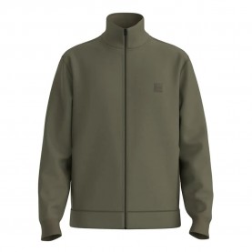 блуза,мъжки,пуловери,boss,zestart,10234591,half,zip,sweatshirt,green,(open,green)