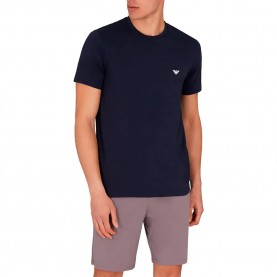 пижама,мъжки,пижами,emporio,armani,em000400,af10776,short,sleeve,pyjama,blue
