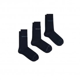 Чорапи Emporio armani EM000554_AF12276 short socks 3 pairs - Blue (Armani Blue / Armani) чорапи,мъжки,чорапи,emporio,armani,em000554,af12276,short,socks,3,pairs,blue,(armani,blue,armani)