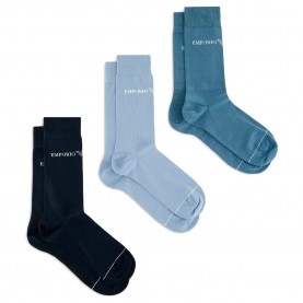 чорапи,мъжки,чорапи,emporio,armani,em000554,af12276,short,socks,3,pairs,blue,(ashley,blue,captain)
