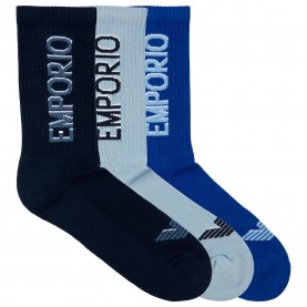 чорапи,мъжки,чорапи,emporio,armani,em000554,af12299,short,socks,3,pairs,armani,blue,ashlei,u,(blue)