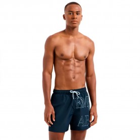 бански,гащета,мъжки,бански,костюми,emporio,armani,em000583,af12326,swimming,boxer,blue