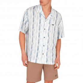 риза,с,къс,ръкав,мъжки,ризи,emporio,armani,em000593,af12351,short,sleeve,shirt,pr.stripe,white,blue,(white)