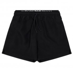 бански,гащета,мъжки,бански,костюми,emporio,armani,em000686,af12329,swimming,boxer,black,white,(black)