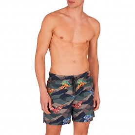 бански,гащета,мъжки,бански,костюми,emporio,armani,em000688,af12340,swimming,boxer,multicolor,(camu,green,eagles)