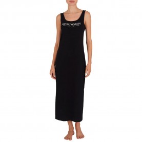 дамски,пижами,emporio,armani,ew000494,af10881,sleeveless,nightgown,black,(black)