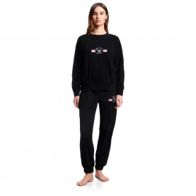 анцуг,дамски,анцузи,emporio,armani,ew000500,af10882,tracksuit,black,(black)