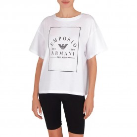 тениска,дамски,тениски,emporio,armani,ew000553,af10887,short,sleeve,t,shirt,white