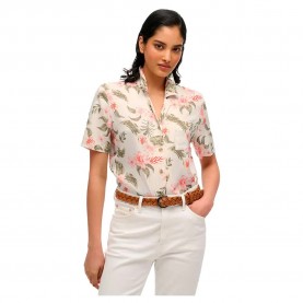 риза,с,къс,ръкав,дамски,блузи,дамски,ризи,superdry,beach,resort,short,sleeve,shirt,beige