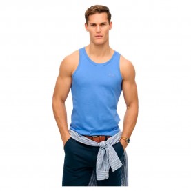 Тениска Superdry Essential Logo Ub sleeveless T-shirt - Blue (Chambray Blue) тениска,мъжки,тениски,superdry,essential,logo,ub,sleeveless,t,shirt,blue,(chambray,blue)