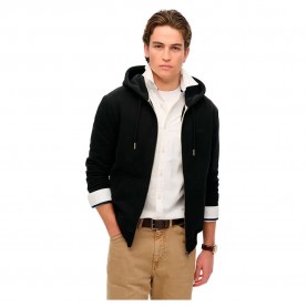 блуза,мъжки,пуловери,superdry,essentials,logo,full,zip,sweatshirt,black