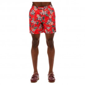 бански,гащета,мъжки,бански,костюми,superdry,hawaiian,print,16´´,swimming,shorts,red,(botanical,red)