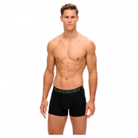 боксерки,мъжко,бельо,superdry,m3110452b,boxers,3,units,karst,black,mega,grit,winter,khaki,grit,(black)