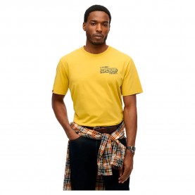 Тениска Superdry Movie Graphic short sleeve T-shirt - Oil Yellow (Yellow) тениска,мъжки,тениски,superdry,movie,graphic,short,sleeve,t,shirt,oil,yellow,(yellow)