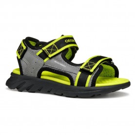 сандали,детски,сандали,и,чехли,geox,airadyum,sandals,grey,lime,(grey)