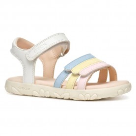 Сандали Geox Haiti sandals - White (White / Multicolor) сандали,детски,сандали,и,чехли,geox,haiti,sandals,white,(white,multicolor)