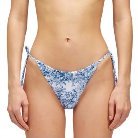 дамски,бански,костюми,sundek,bianca,tie,side,bikini,bottom,white