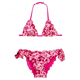 детски,бански,костюми,sundek,bikini,hibiscus,hibiscus,(pink)