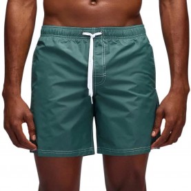бански,гащета,мъжки,бански,костюми,sundek,elastic,iconic,taffeta,swimming,shorts,camo,green,(green)